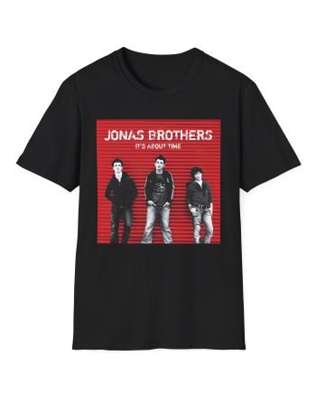 Jonas Brothers It's About Time Unisex Softstyle T-Shirt