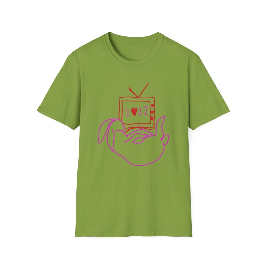 Hslot Bunny Tv Unisex Softstyle T-Shirt