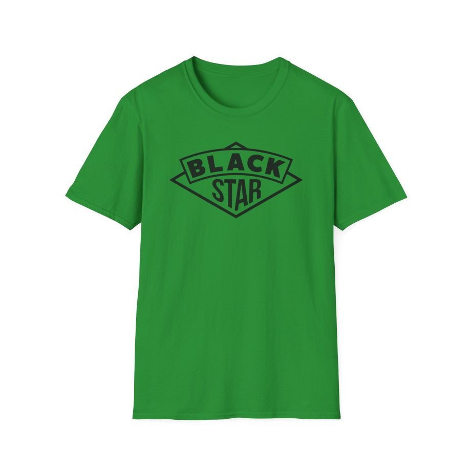 Black Star Icon Unisex Softstyle T-Shirt