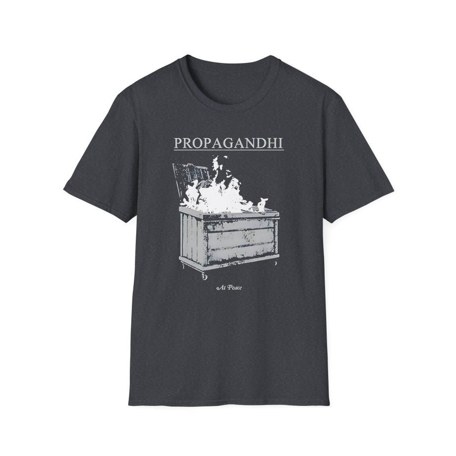 Propagandhi Dumpster Fire Unisex Softstyle T-Shirt