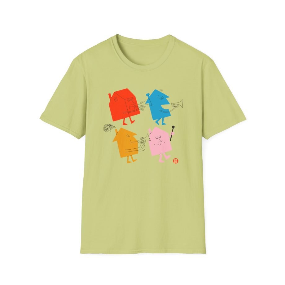 Hslot 4 Houses Unisex Softstyle T-Shirt