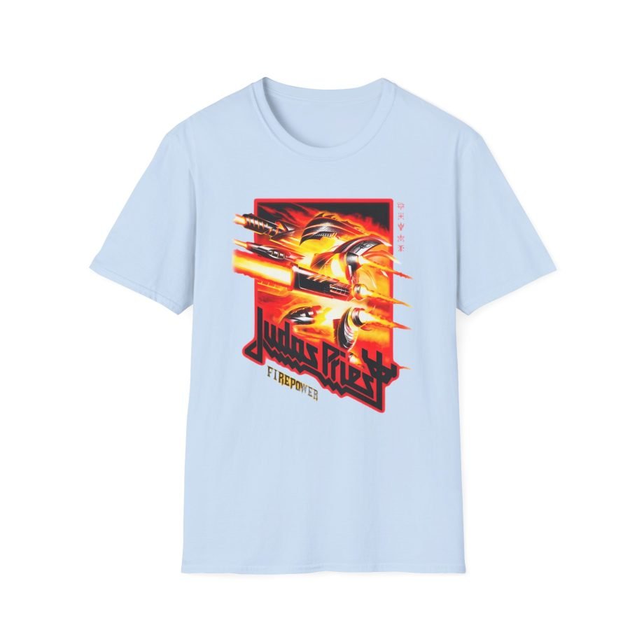 Judas Priest Firepower Figures Unisex Softstyle T-Shirt