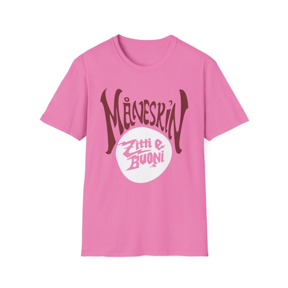 Maneskin Zitti e Buoni Unisex Softstyle T-Shirt