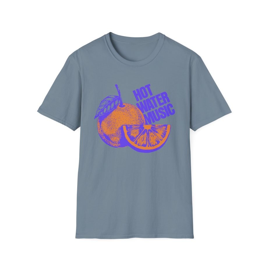 Hot Water Music Florida Orange Unisex Softstyle T-Shirt