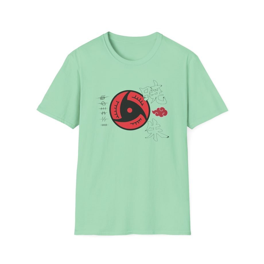 Naruto Akatsuki Symbols Unisex Softstyle T-Shirt