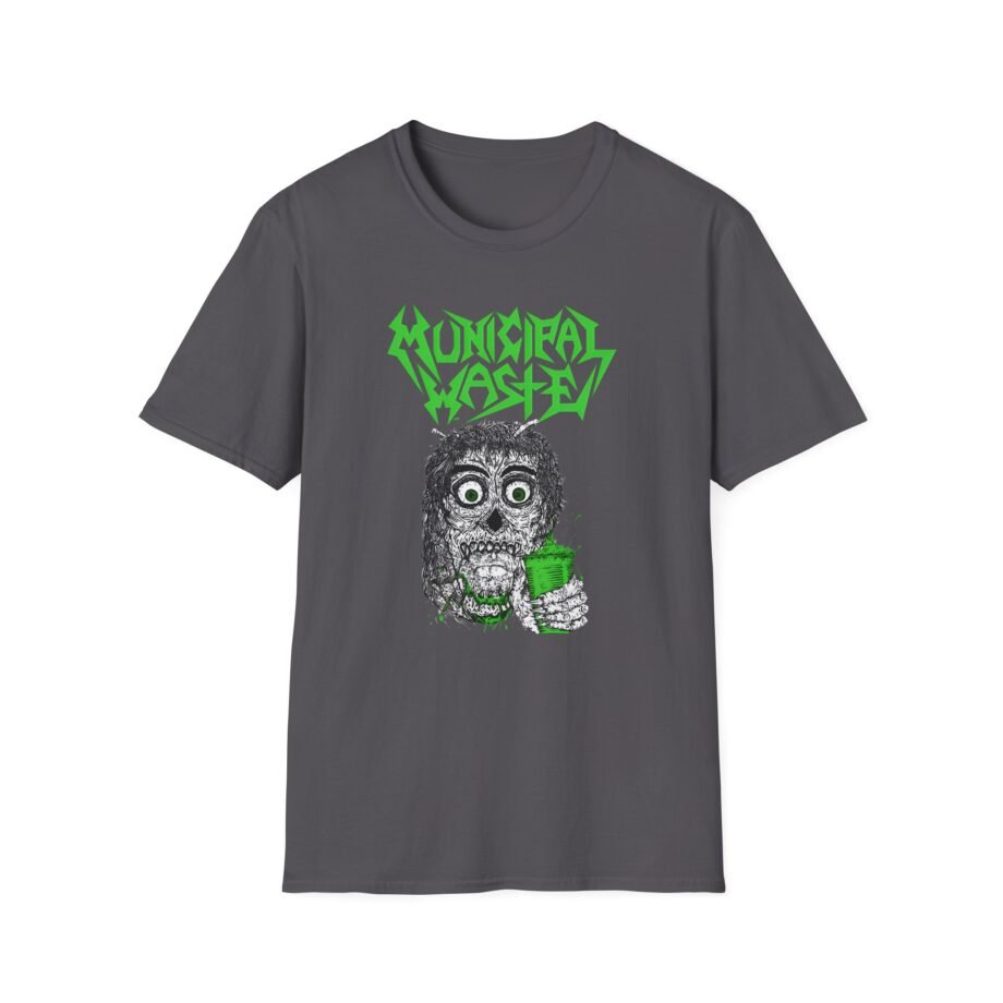Municipal Waste Beer Zombie Unisex Softstyle T-Shirt