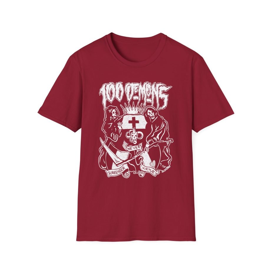 100 Demons Unisex Softstyle T-Shirt