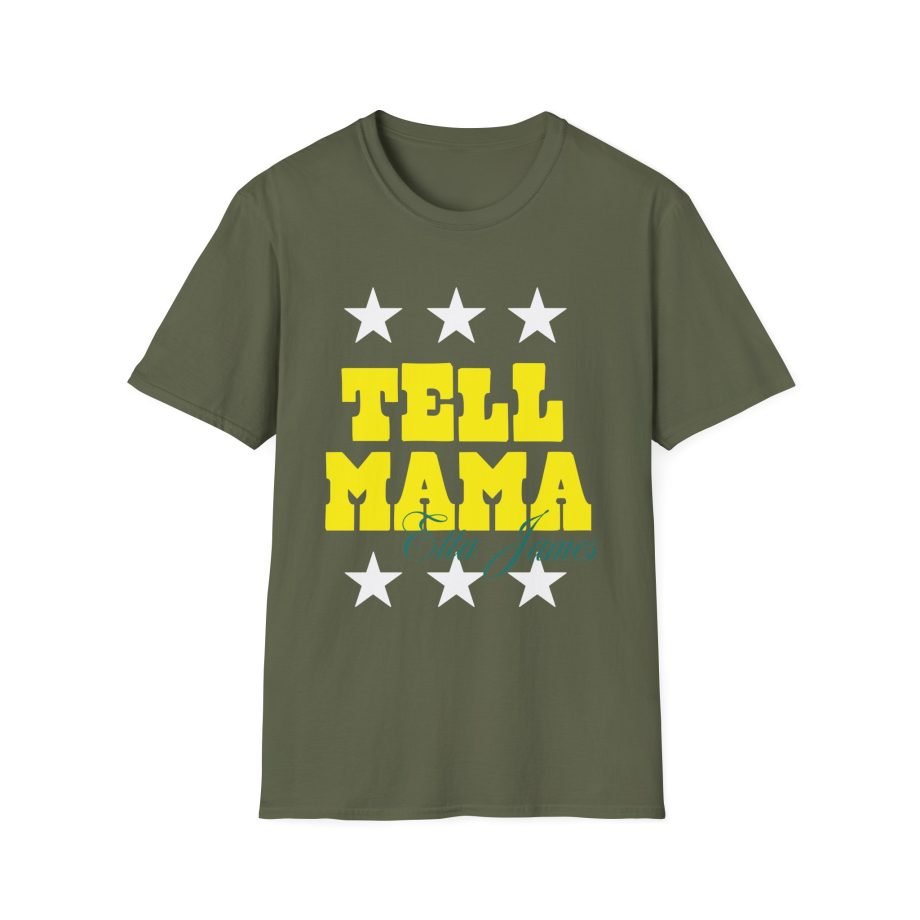 Etta James Tell Mama Signature Unisex Softstyle T-Shirt