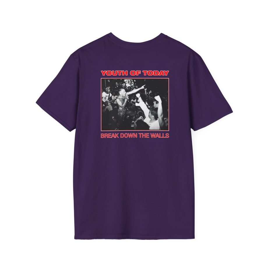 Youth of Today Break Down The Walls Unisex Softstyle T-Shirt