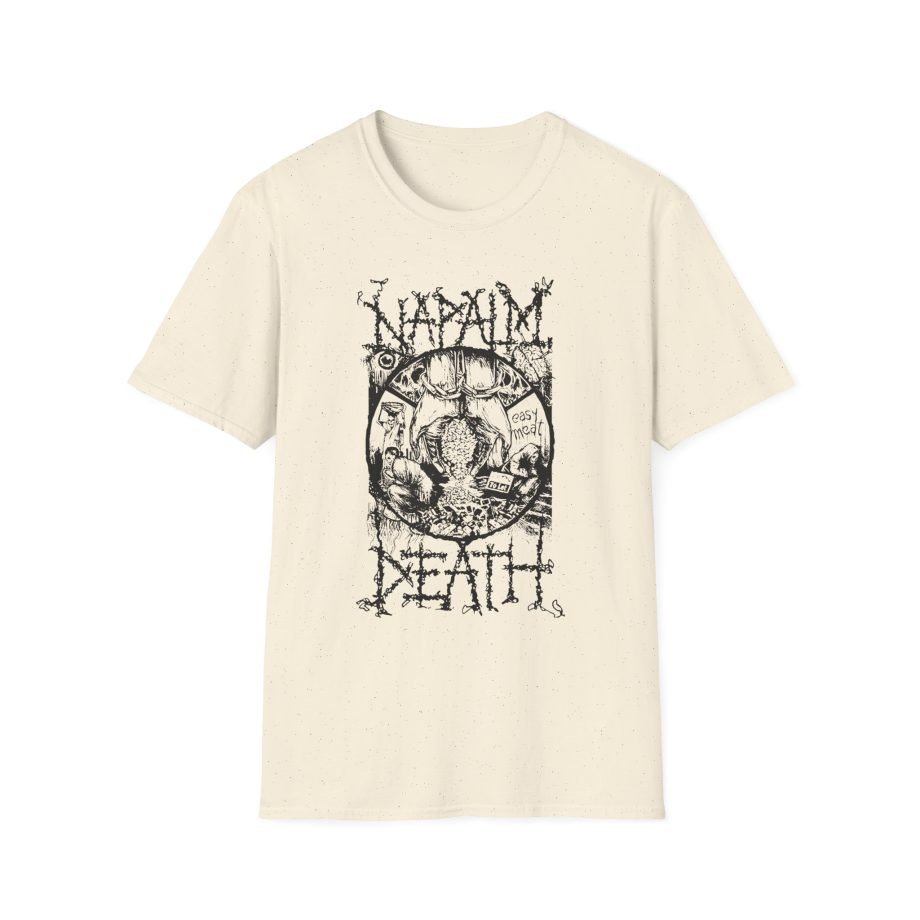 Napalm Death Poverty Unisex Softstyle T-Shirt