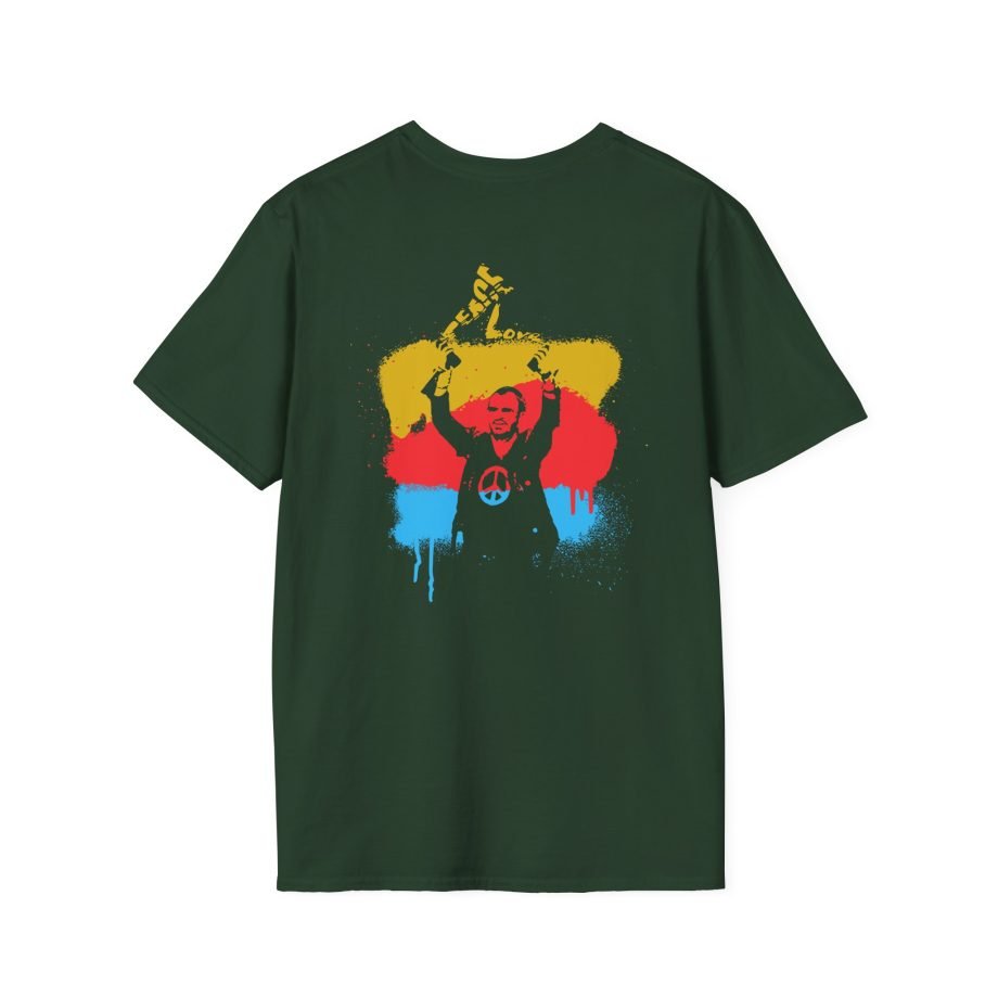 Ringo Starr Peace & Love Unisex Softstyle T-Shirt