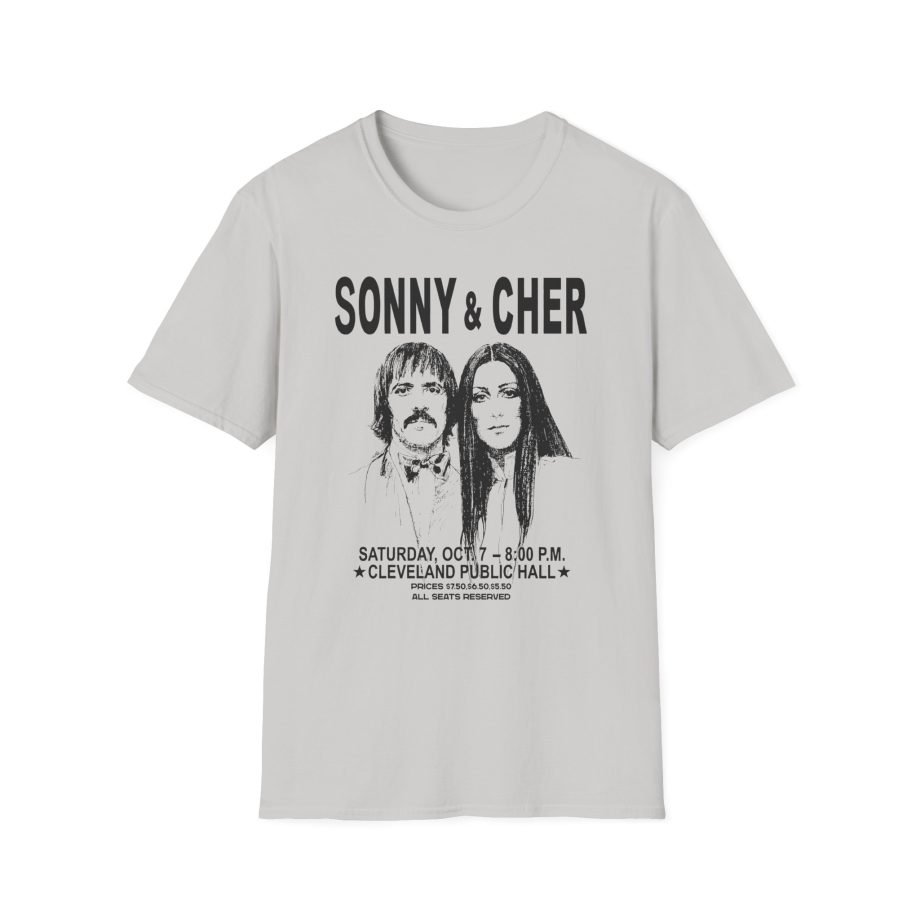 Sonny & Cher Cleveland Unisex Softstyle T-Shirt
