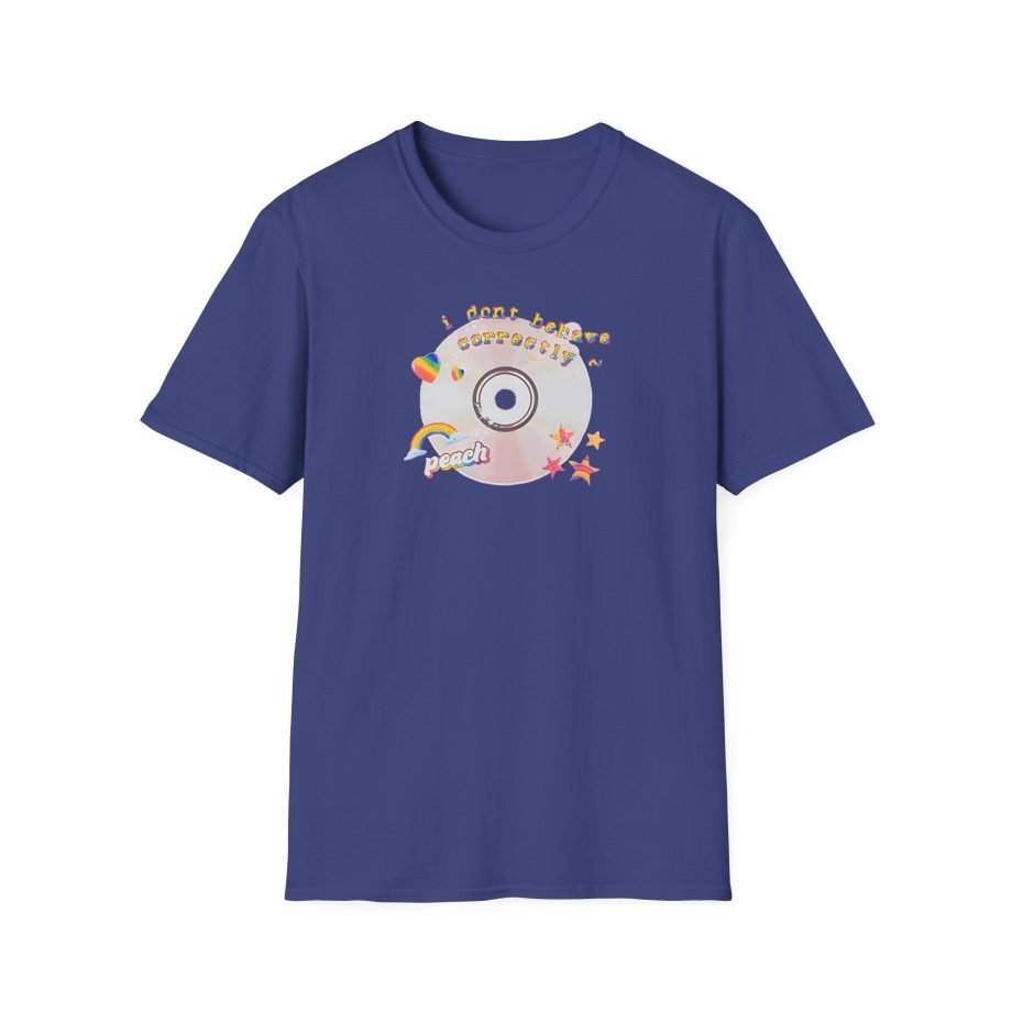 Peach Prc Fairy I Don't Behave Correctly Unisex Softstyle T-Shirt