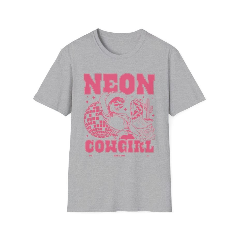 Dan and Shay Neon Cowgirl Unisex Softstyle T-Shirt