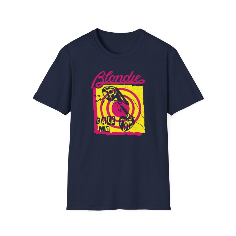 Blondie Call Me Unisex Softstyle T-Shirt
