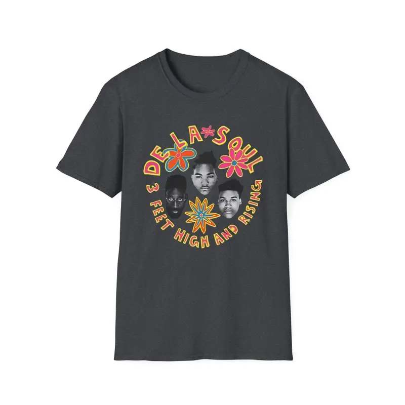 De La Soul 3 Feet High and Rising Unisex Softstyle T-Shirt