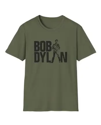 Bob Dylan Standing Bob Unisex Softstyle T-Shirt