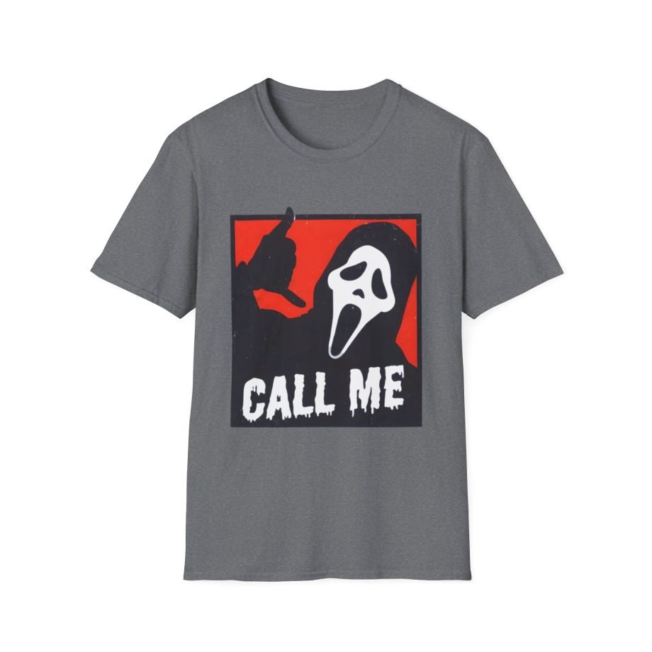 Ghostface CALL ME Unisex Softstyle T-Shirt