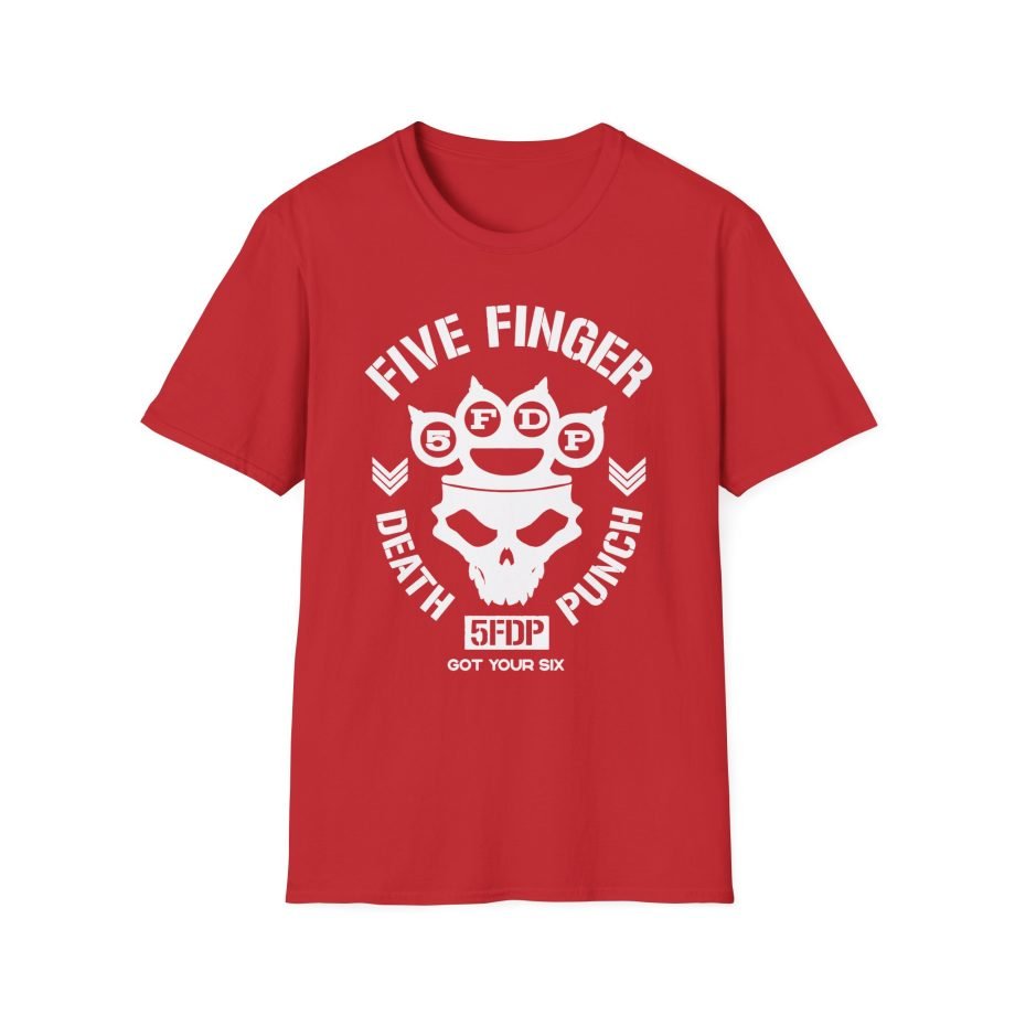 Five Finger Death Punch Knucklehead Unisex Softstyle T-Shirt