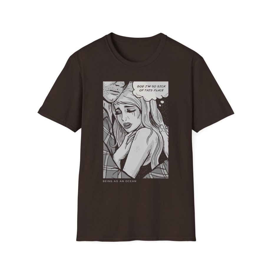 Being as an Ocean Comic Girl 10 Year Unisex Softstyle T-Shirt