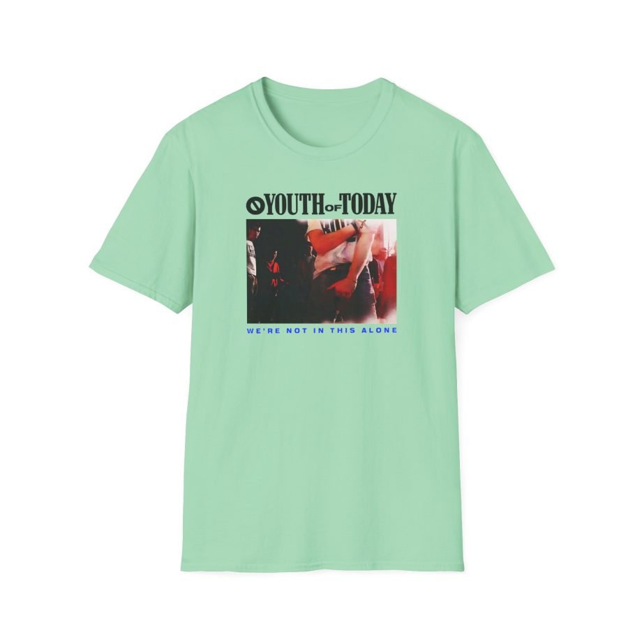 Youth of Today We're Not In This Alone Unisex Softstyle T-Shirt