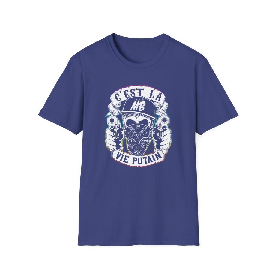 Montana Black C'est La Vie Putain Unisex Softstyle T-Shirt
