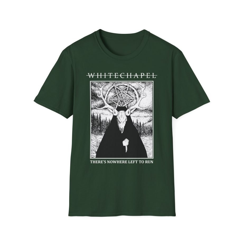 Whitechapel Deer Demon Oil Unisex Softstyle T-Shirt