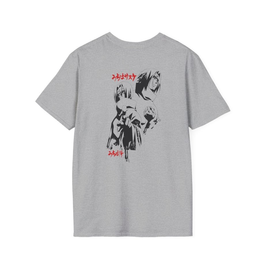 Naruto Sasuke & Itachi Unisex Softstyle T-Shirt