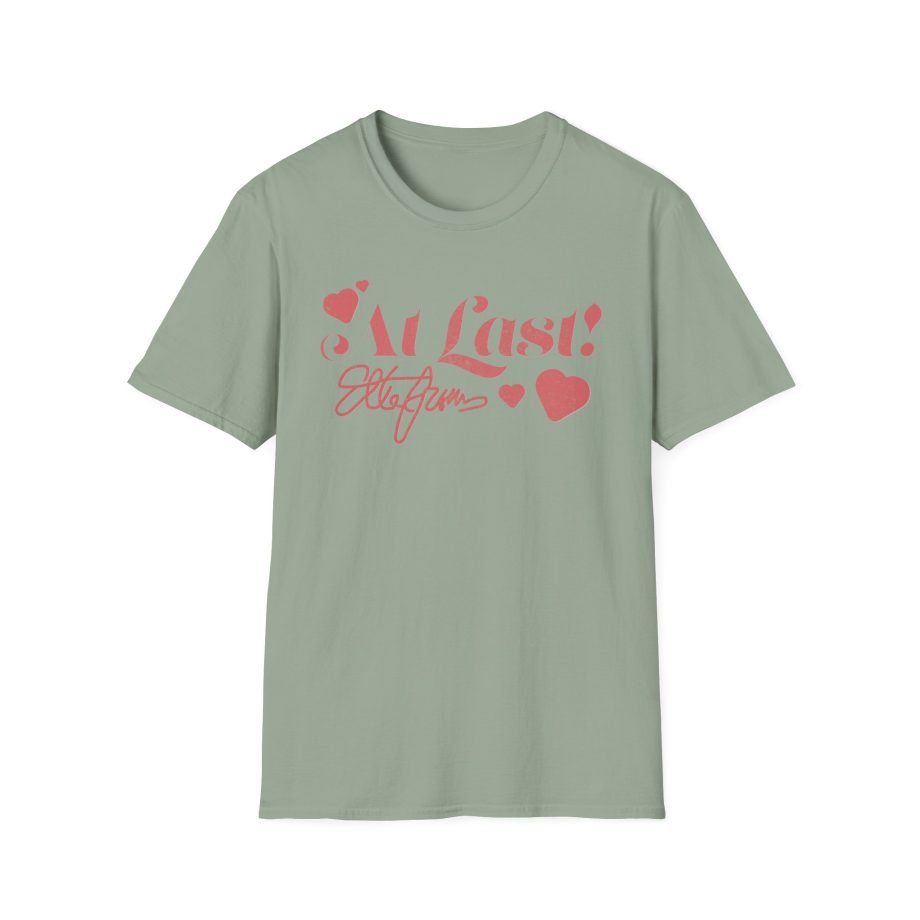 Etta James at Last Hearts Unisex Softstyle T-Shirt