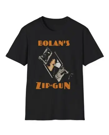 T Rex Zip Gun Unisex Softstyle T-Shirt