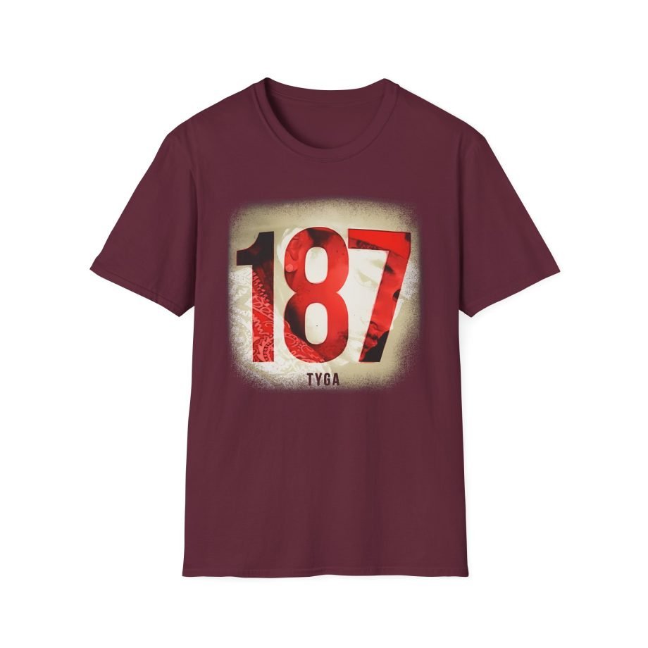 Tyga 187 Bandana Unisex Softstyle T-Shirt,