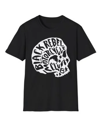 B.R.M.C. SKULL SCRIPT Unisex Softstyle T-Shirt