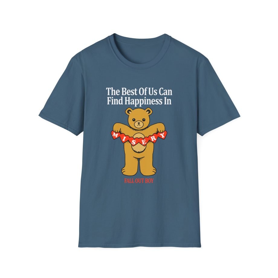 Fall Out Boy Misery Teddy Unisex Softstyle T-Shirt