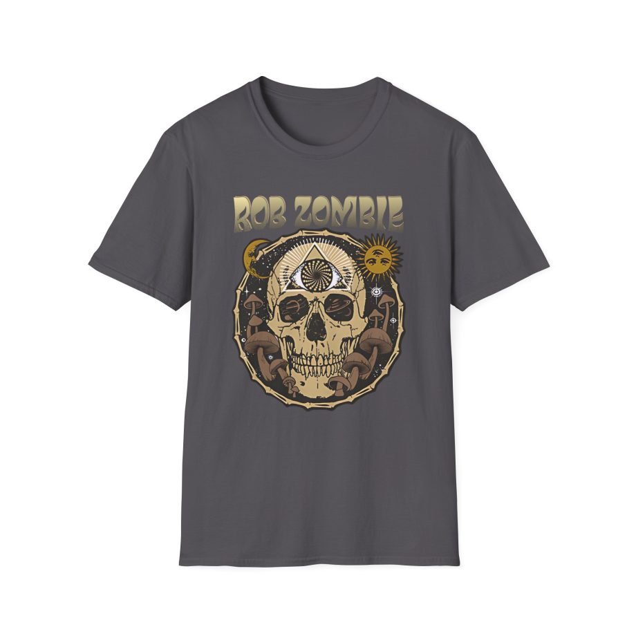 Rob Zombie Lsd Skull Unisex Softstyle T-Shirt
