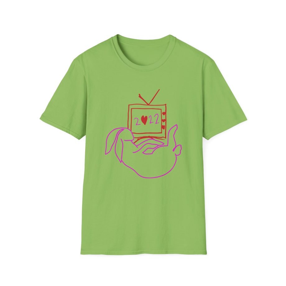 Hslot Bunny Tv Unisex Softstyle T-Shirt