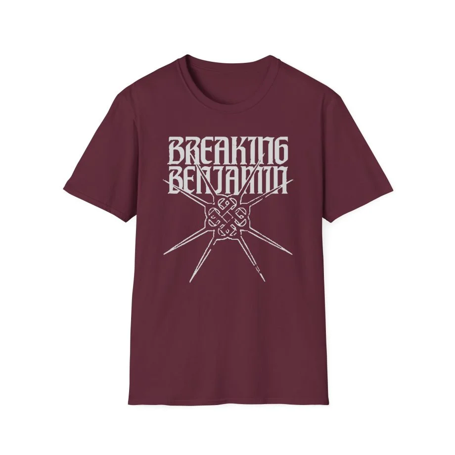 Breaking Benjamin Spike Logo Unisex Softstyle T-Shirt