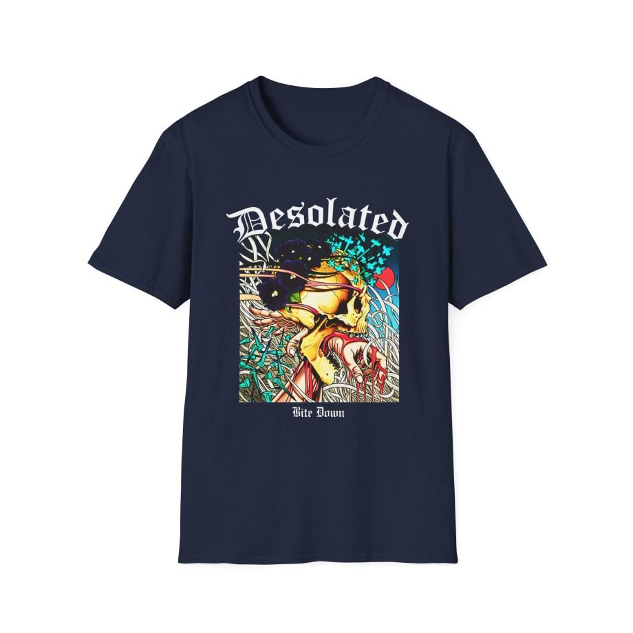 Desolated Bite Down Artwork Unisex Softstyle T-Shirt