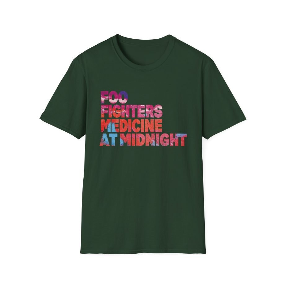 Foo Fighters Stacked Album Unisex Softstyle T-Shirt