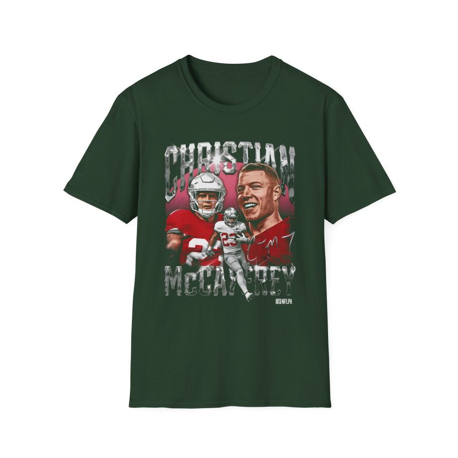 Christian Mccaffrey Vintage Unisex Softstyle T-Shirt