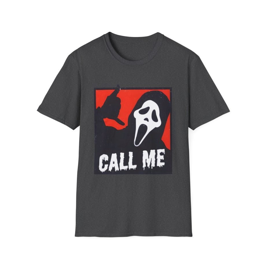 Ghostface CALL ME Unisex Softstyle T-Shirt