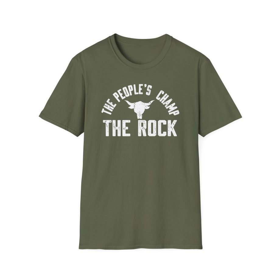 Dwayne Johnson The People's Champ Unisex Softstyle T-Shirt