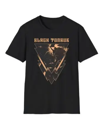 Black Tongue Born Hanged Unisex Softstyle T-Shirt