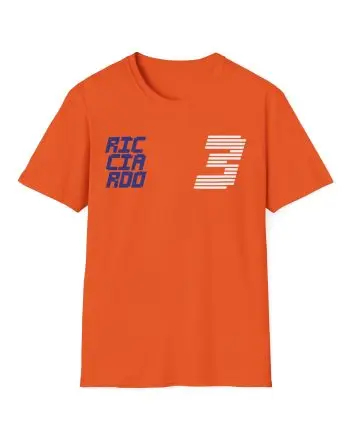 Daniel Ricciardo Dr3 Unisex Softstyle T-Shirt
