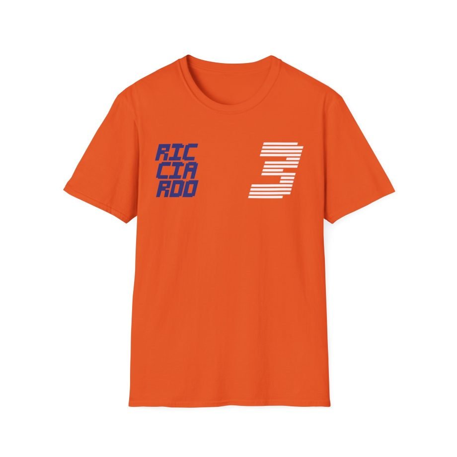 Daniel Ricciardo Dr3 Unisex Softstyle T-Shirt