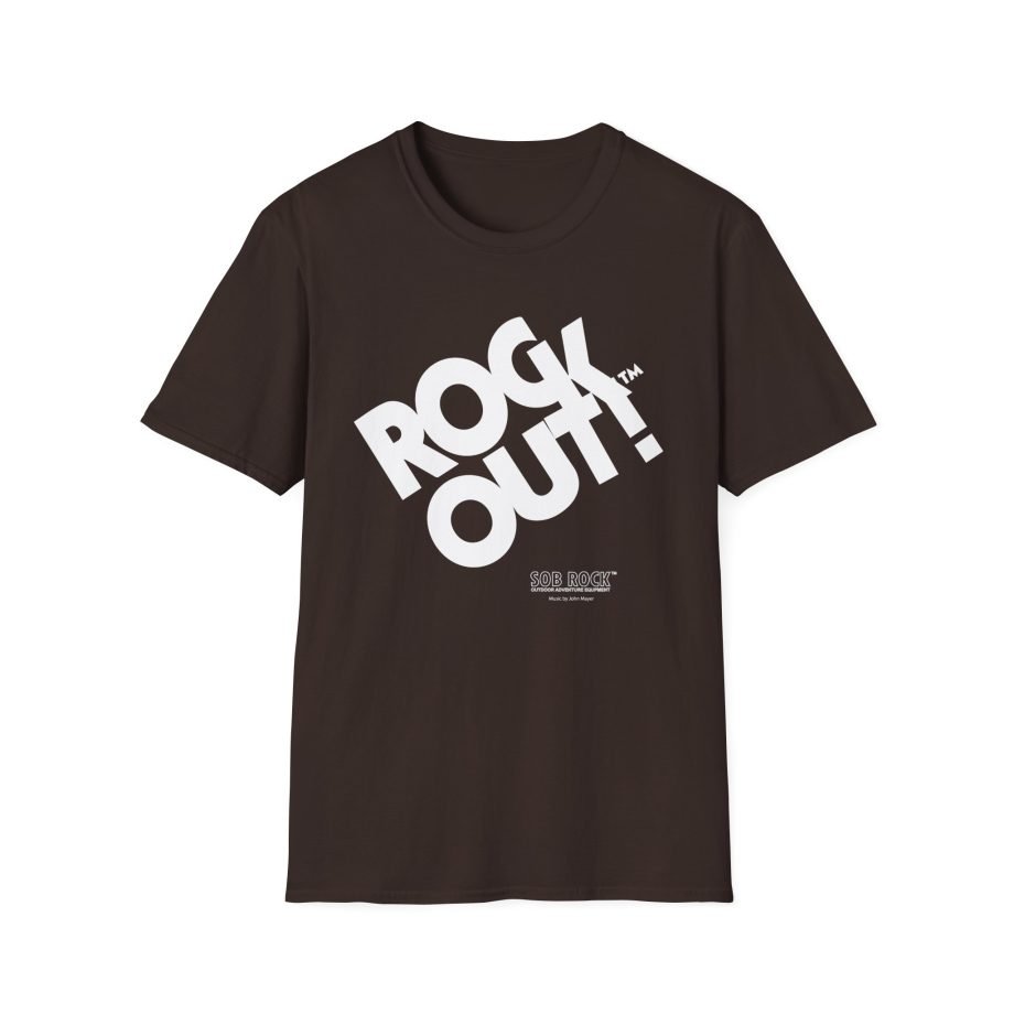 John Mayer Rock Out Unisex Softstyle T-Shirt