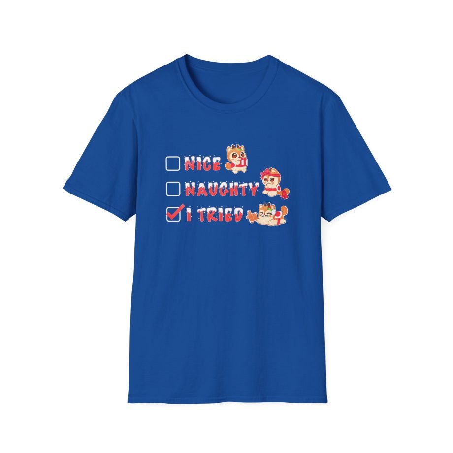 Aphmau Naughty Nice Holiday Unisex Softstyle T-Shirt