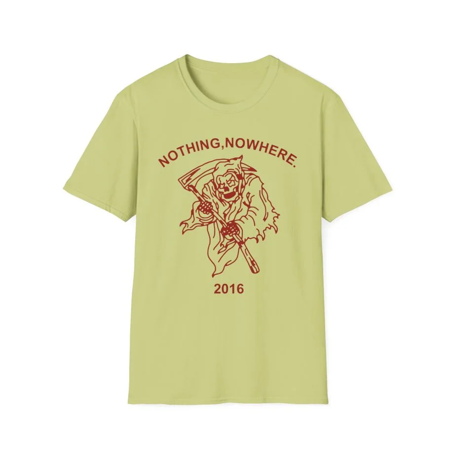 Nothing Nowhere Red Reaper unisex softstyle t-shirt
