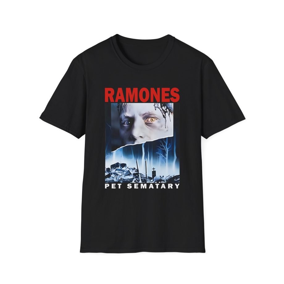 Ramones Pet Sematary T Shirt Unisex Softstyle T-Shirt