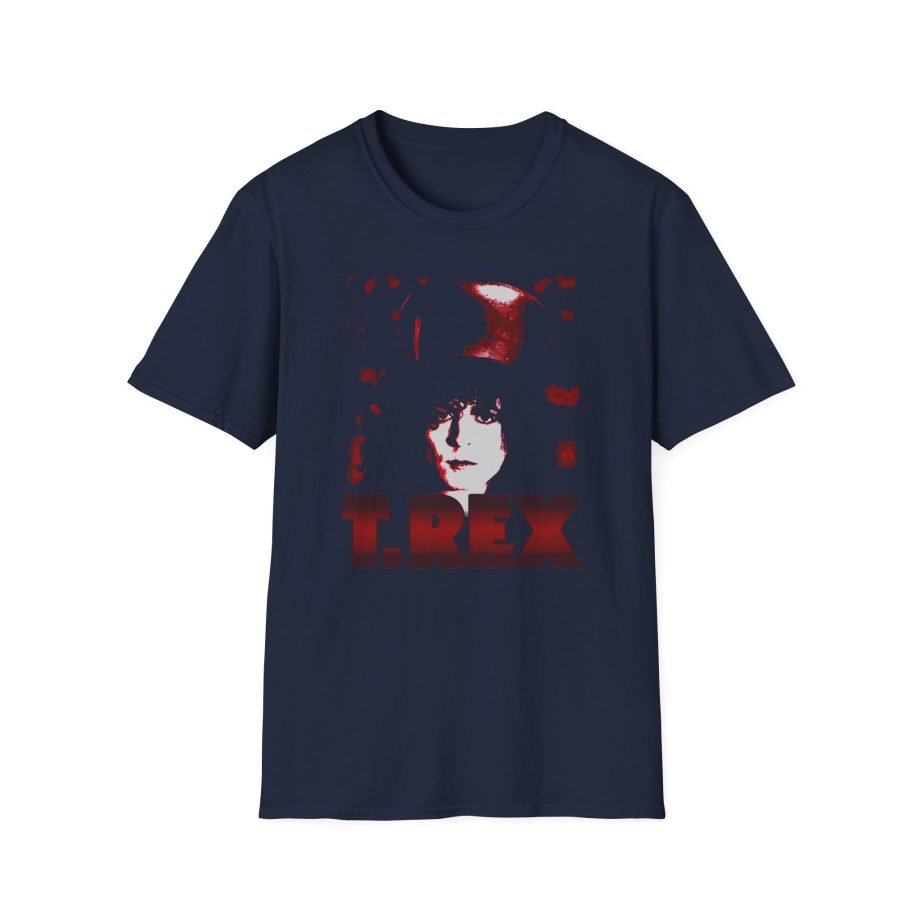 T Rex Marc Top Hat Unisex Softstyle T-Shirt