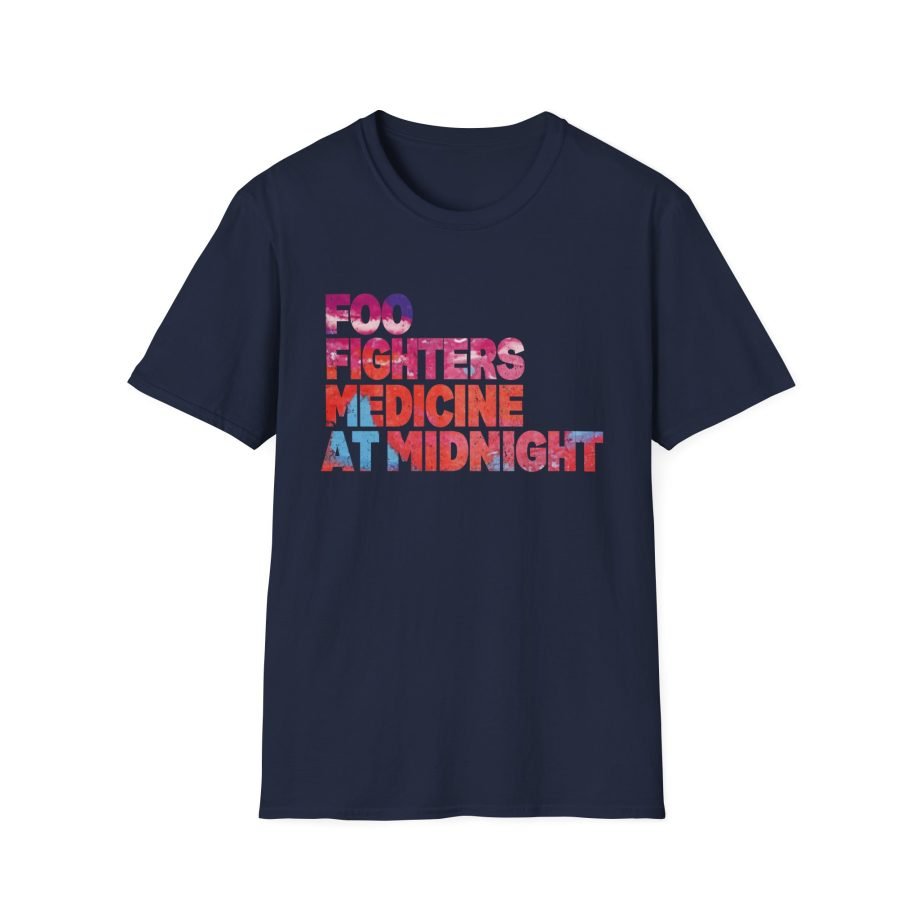 Foo Fighters Stacked Album Unisex Softstyle T-Shirt
